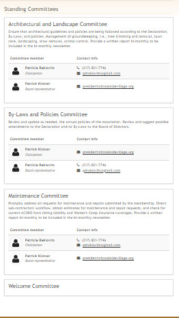 image of Kistner and Raklovits hijacking all BVA committees